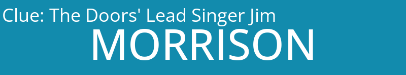 The Doors' Lead Singer Jim