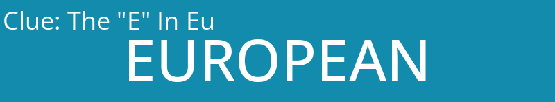 The "E" In Eu