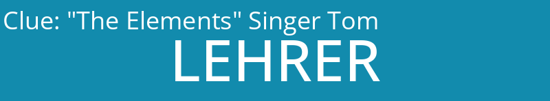 "The Elements" Singer Tom