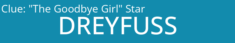 "The Goodbye Girl" Star