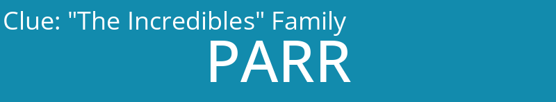 "The Incredibles" Family