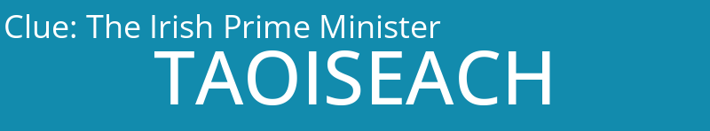 The Irish Prime Minister