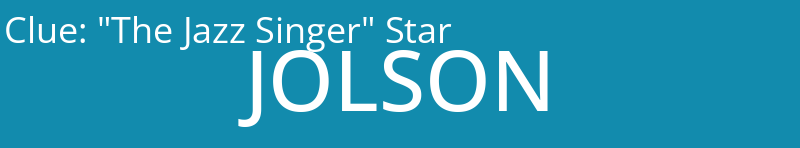 "The Jazz Singer" Star