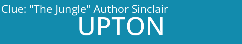 "The Jungle" Author Sinclair