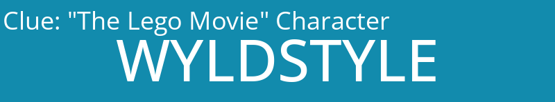 "The Lego Movie" Character