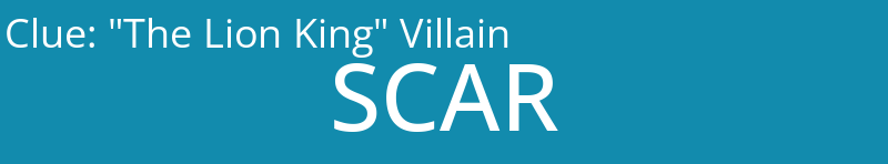 "The Lion King" Villain