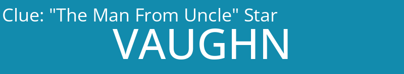 "The Man From Uncle" Star