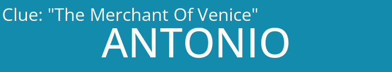 "The Merchant Of Venice"