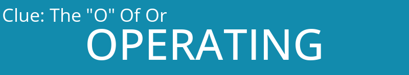 The "O" Of Or