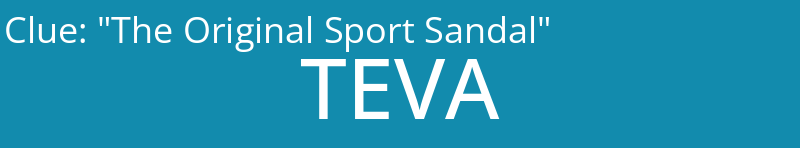 "The Original Sport Sandal"