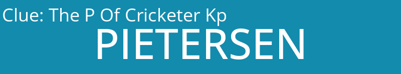 The P Of Cricketer Kp