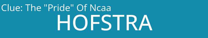 The "Pride" Of Ncaa