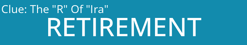 The "R" Of "Ira"