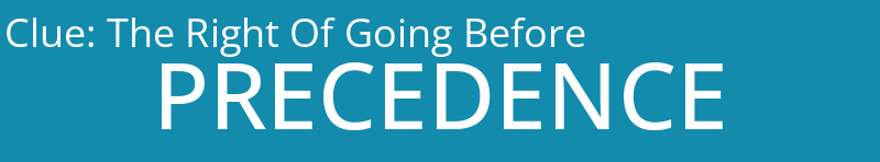 The Right Of Going Before