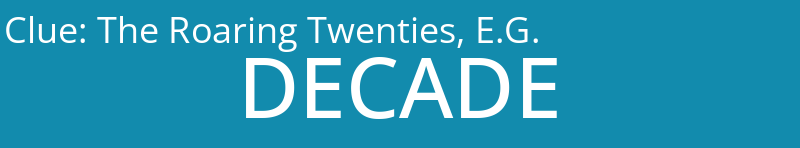 The Roaring Twenties, E.G.