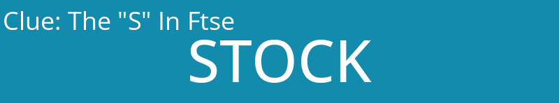The "S" In Ftse