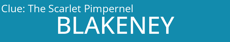 The Scarlet Pimpernel