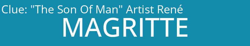 "The Son Of Man" Artist René