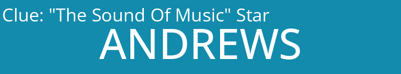 "The Sound Of Music" Star