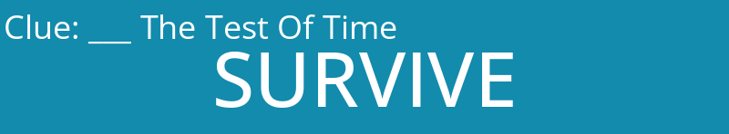___ The Test Of Time