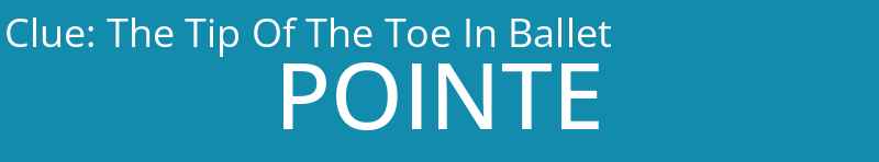 The Tip Of The Toe In Ballet
