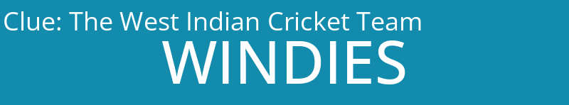 The West Indian Cricket Team