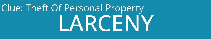 Theft Of Personal Property