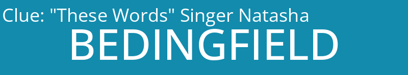 "These Words" Singer Natasha