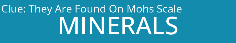 They Are Found On Mohs Scale