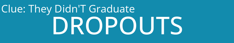 They Didn'T Graduate