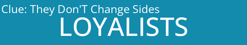 They Don'T Change Sides