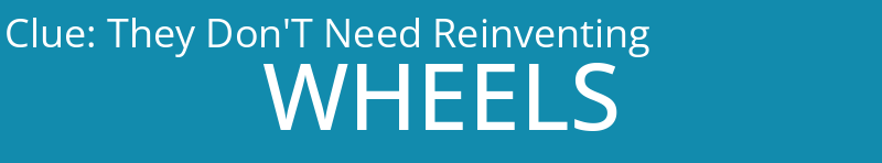 They Don'T Need Reinventing