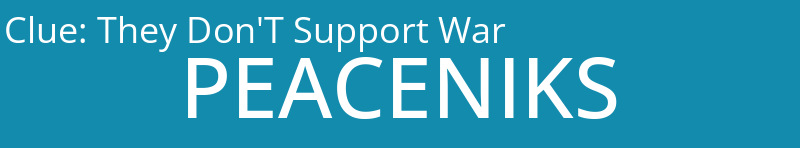 They Don'T Support War