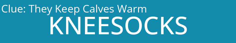 They Keep Calves Warm