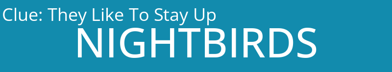 They Like To Stay Up