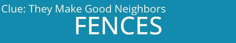 They Make Good Neighbors