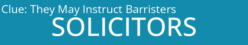 They May Instruct Barristers
