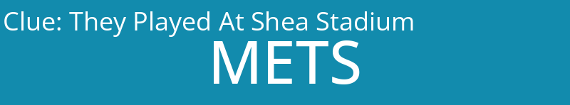 They Played At Shea Stadium