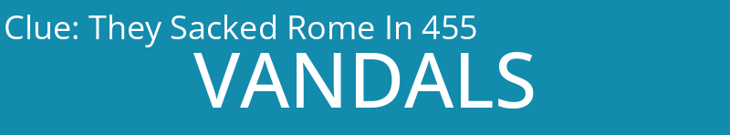 They Sacked Rome In 455