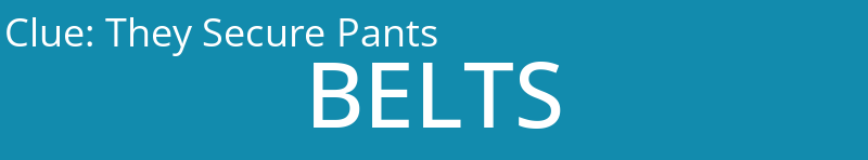 They Secure Pants