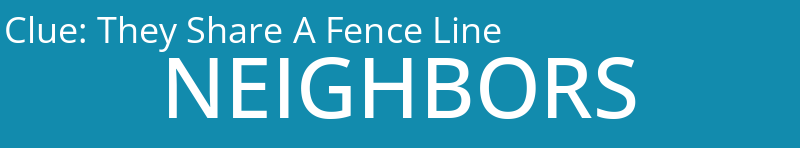 They Share A Fence Line