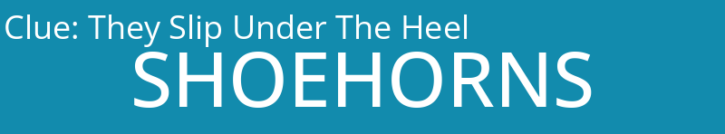 They Slip Under The Heel