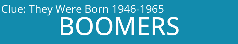 They Were Born 1946-1965