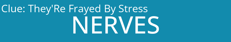 They'Re Frayed By Stress