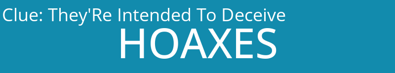 They'Re Intended To Deceive