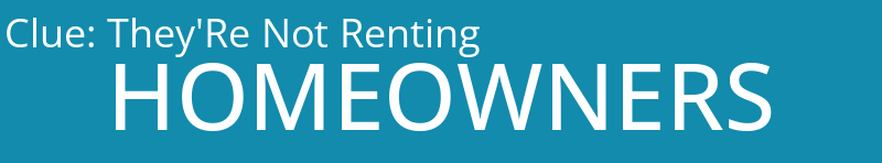 They'Re Not Renting