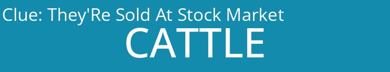 They'Re Sold At Stock Market