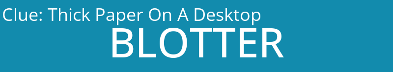 Thick Paper On A Desktop