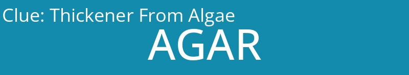 Thickener From Algae