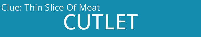 Thin Slice Of Meat